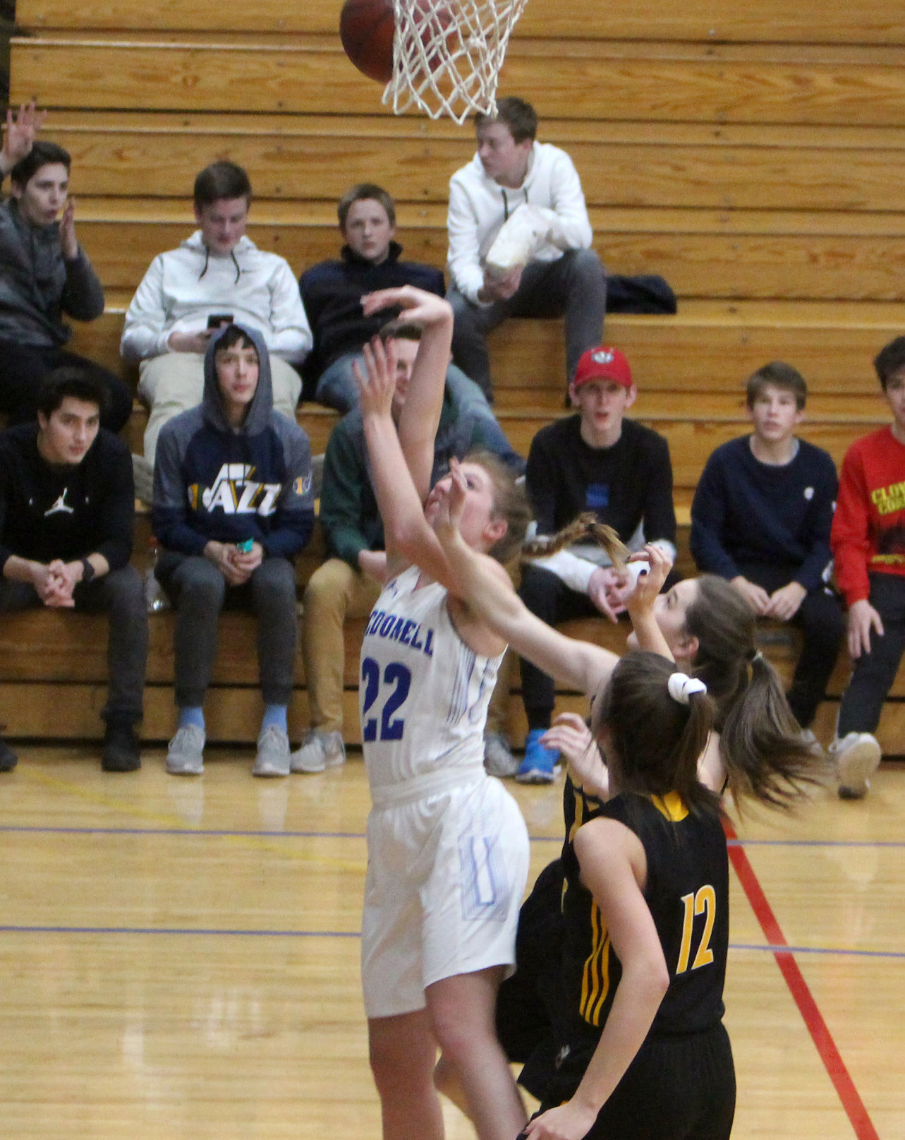 Cadott at McDonell girls basketball 1-3-19